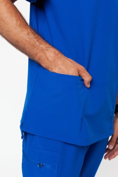 Bluza medyczna męska Uniforms World 309TS™ Louis królewski granat-4