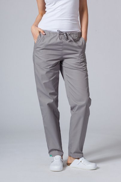 Komplet medyczny damski Sunrise Uniforms Basic Classic (bluza Light, spodnie Regular) szary-3