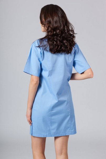 Sukienka medyczna damska klasyczna Sunrise Uniforms niebieska-1
