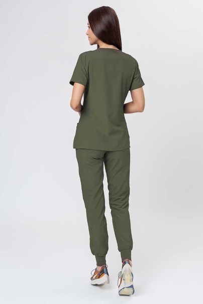 Bluza medyczna damska Uniforms World 309TS™ Valiant oliwkowa-3