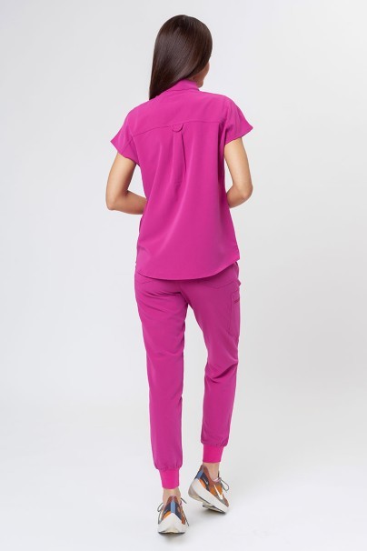 Bluza medyczna damska Uniforms World 518GTK™ Avant On-Shift malinowa-8