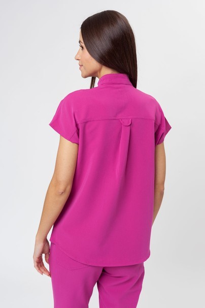 Bluza medyczna damska Uniforms World 518GTK™ Avant On-Shift malinowa-1