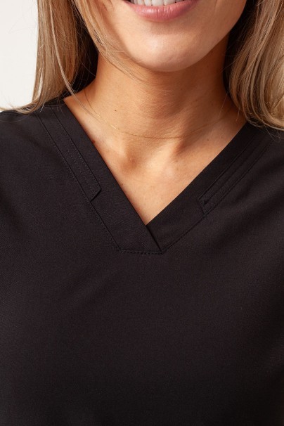 Bluza medyczna damska Dickies EDS NXT V-neck czarna-4