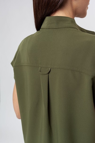 Bluza medyczna damska Uniforms World 518GTK™ Avant On-Shift oliwkowa-6
