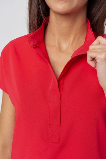 Bluza medyczna damska Uniforms World 518GTK™ Avant czerwona-3