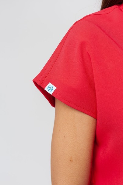 Bluza medyczna damska Uniforms World 518GTK™ Avant On-Shift czerwona-4