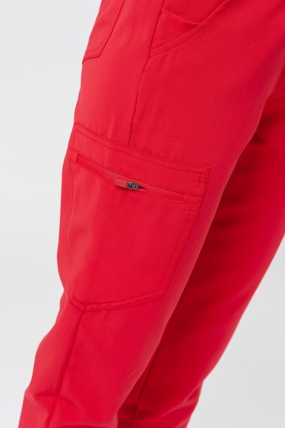 Spodnie medyczne damskie Uniforms World 518GTK™ Avant Phillip czerwone-3