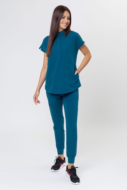 Bluza medyczna damska Uniforms World 518GTK™ Avant On-Shift karaibski błękit-5