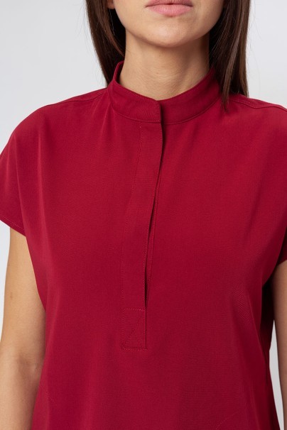 Bluza medyczna damska Uniforms World 518GTK™ Avant On-Shift burgundowa-2