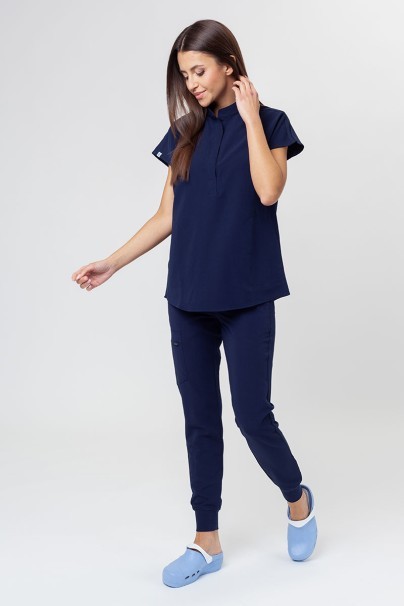 Bluza medyczna damska Uniforms World 518GTK™ Avant On-Shift ciemny granat-6