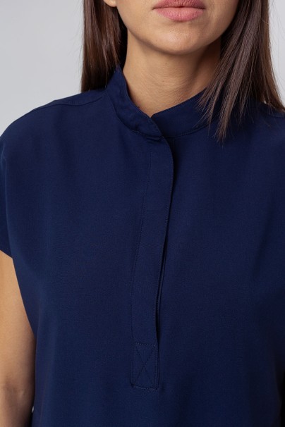 Bluza medyczna damska Uniforms World 518GTK™ Avant On-Shift ciemny granat-2