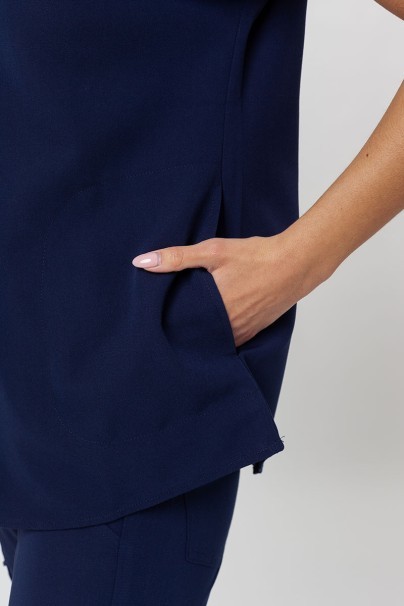 Bluza medyczna damska Uniforms World 518GTK™ Avant On-Shift ciemny granat-4