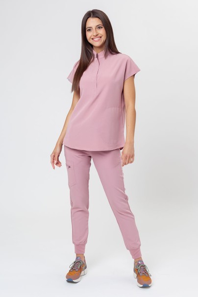 Bluza medyczna damska Uniforms World 518GTK™ Avant On-Shift pastelowy róż-6