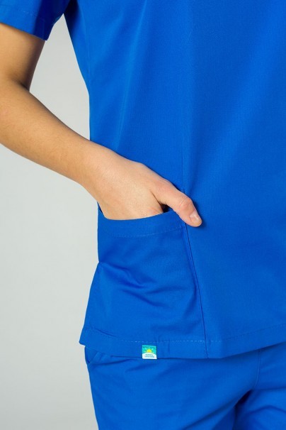 Komplet medyczny damski Sunrise Uniforms Basic Jogger (bluza Light, spodnie Easy) królewski granat-5