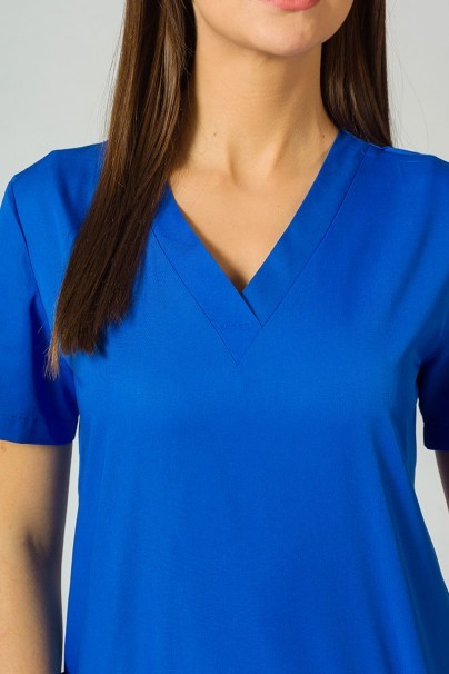 Komplet medyczny damski Sunrise Uniforms Basic Jogger (bluza Light, spodnie Easy) królewski granat-4