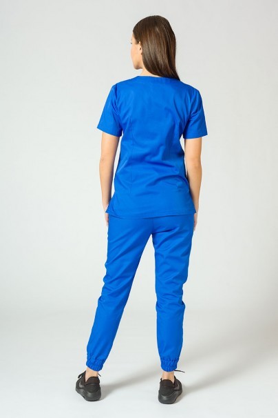 Spodnie medyczne damskie Sunrise Uniforms Easy jogger królewski granat-3