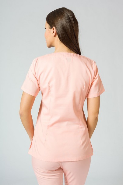 Komplet medyczny damski Sunrise Uniforms Basic Jogger (bluza Light, spodnie Easy) łososiowy-3