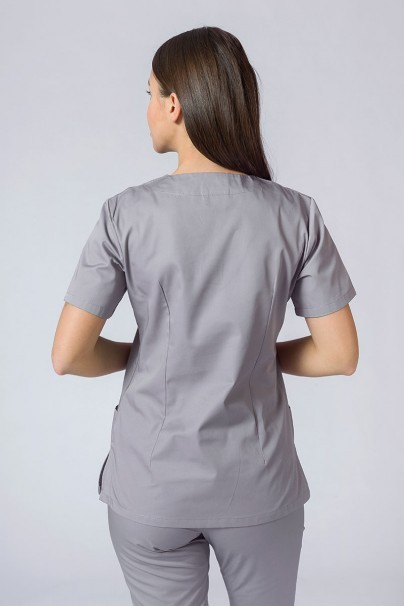 Komplet medyczny damski Sunrise Uniforms Basic Jogger (bluza Light, spodnie Easy) szary-3