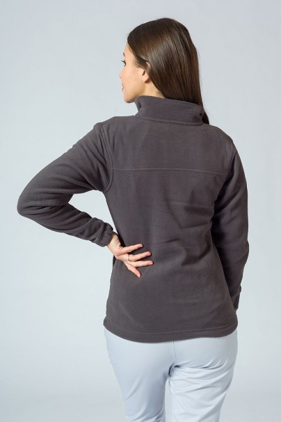 Bluza polarowa damska Malfini Fleece Jacket stalowa-2