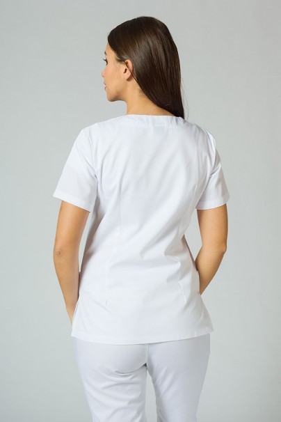 Komplet medyczny Sunrise Uniforms Basic Jogger biały (ze spodniami Easy)-4