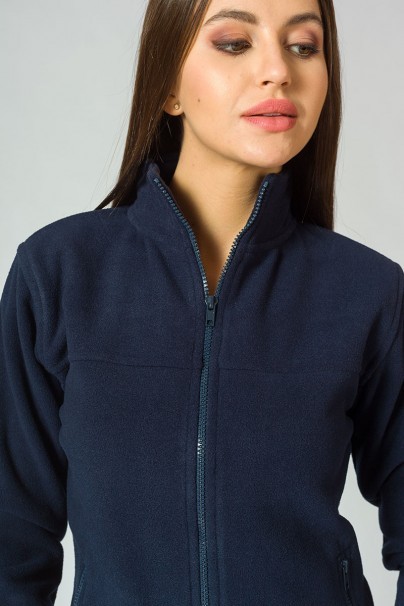 Bluza polarowa damska Malfini Fleece Jacket ciemny granat-2