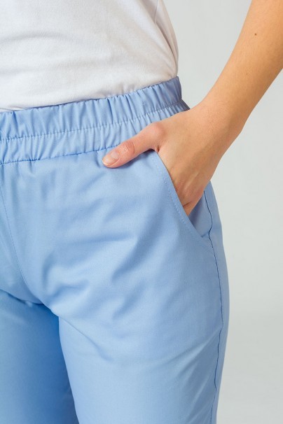 Spodnie medyczne damskie Sunrise Uniforms Easy jogger niebieskie-2