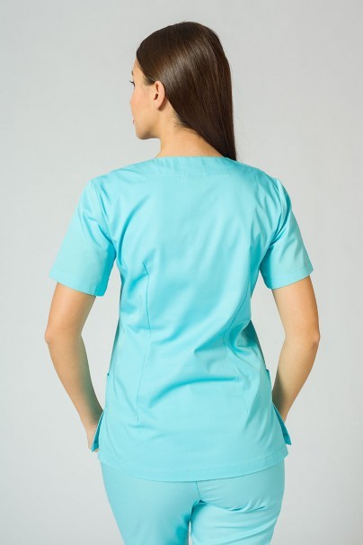 Komplet medyczny damski Sunrise Uniforms Basic Jogger (bluza Light, spodnie Easy) aqua-3