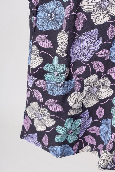 Kolorowa bluza damska Maevn Prints kwiatowy luksus-3