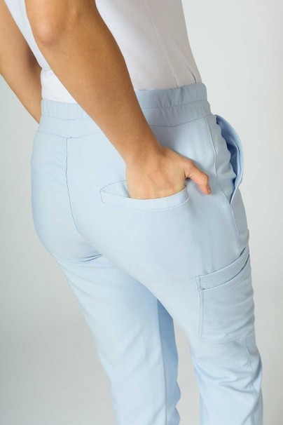 Spodnie medyczne damskie Sunrise Uniforms Premium Chill jogger błękitne-8