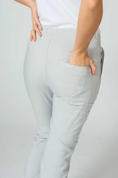Spodnie medyczne damskie Sunrise Uniforms Premium Chill jogger popielate-5