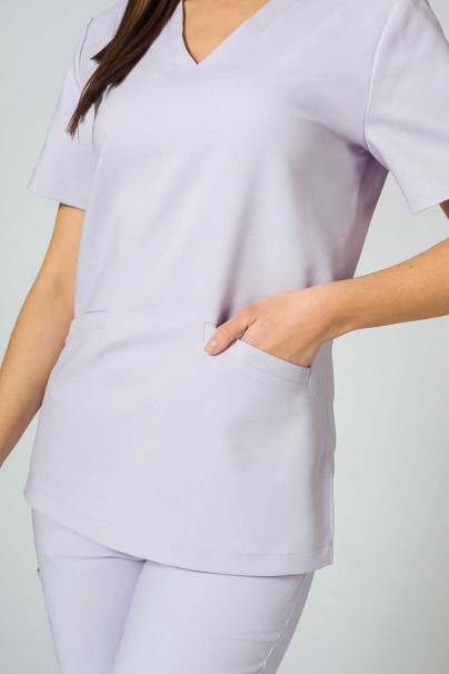 Bluza medyczna damska Sunrise Uniforms Premium Joy lawendowa-5