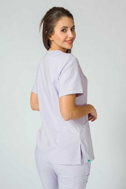 Bluza medyczna damska Sunrise Uniforms Premium Joy lawendowa-2