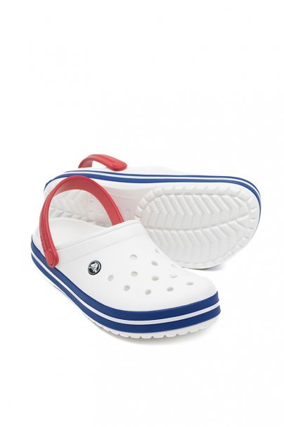 Obuwie Crocs™ Classic Crocband białe/blue jean-6