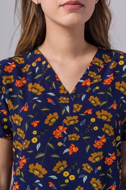 Kolorowa bluza damska Maevn Prints szepty kwiatów-4