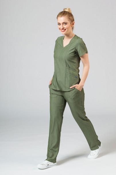 Bluza damska Adar Uniforms Modern oliwkowa-2