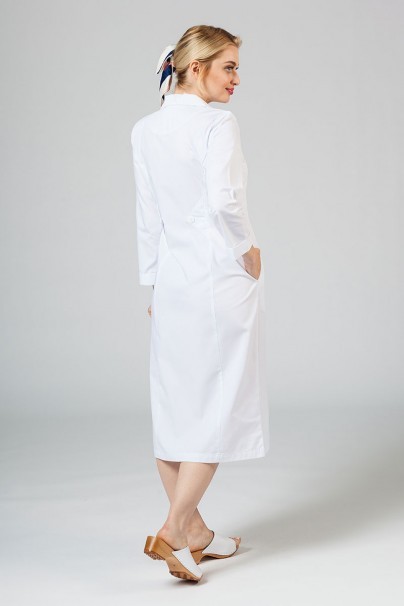 Sukienka medyczna damska Adar Uniforms Collar biała-3