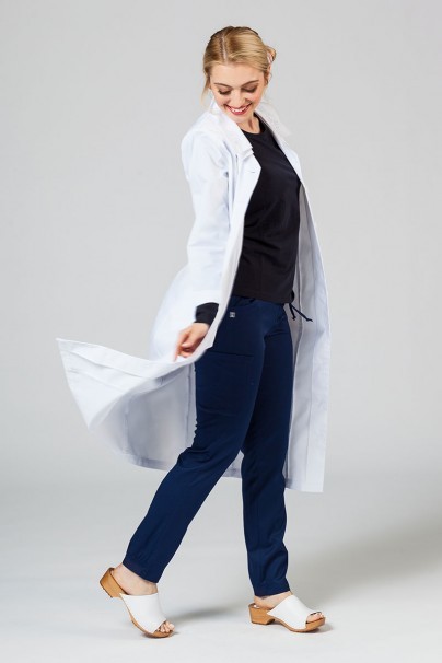 Sukienka medyczna damska Adar Uniforms Collar biała-2