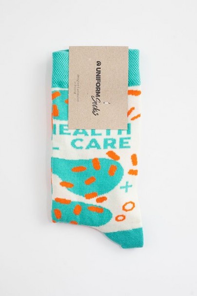 Kolorowe skarpetki Take Care - UniformSocks-3