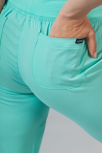 Spodnie damskie Adar Uniforms Leg Yoga aqua-6