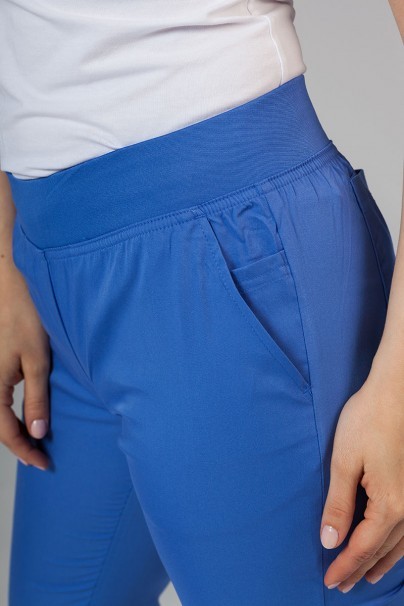 Spodnie damskie Adar Uniforms Leg Yoga klasyczny błękit-4