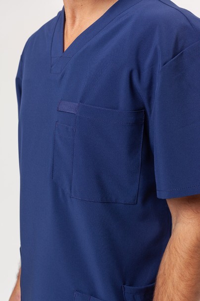 Bluza medyczna męska Dickies EDS Essentials V-neck Men ciemny granat-3