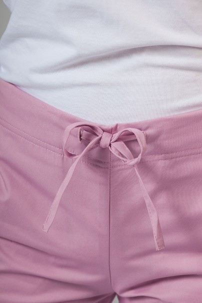 Spodnie medyczne damskie Sunrise Uniforms Basic Regular liliowe-4