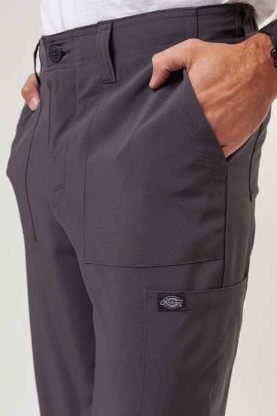 Spodnie medyczne męskie Dickies EDS Essentials Natural Rise szare-3