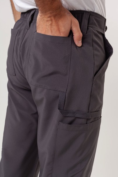 Spodnie medyczne męskie Dickies EDS Essentials Natural Rise szare-5