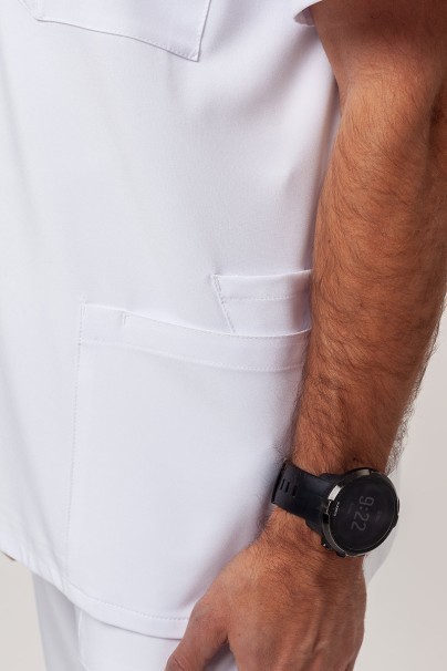 Bluza medyczna męska Dickies EDS Essentials V-neck Men biała-3