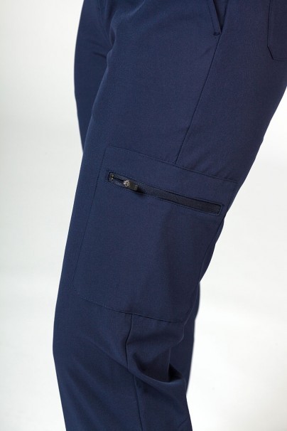 Spodnie damskie Adar Uniforms Skinny Leg Cargo ciemny granat-7