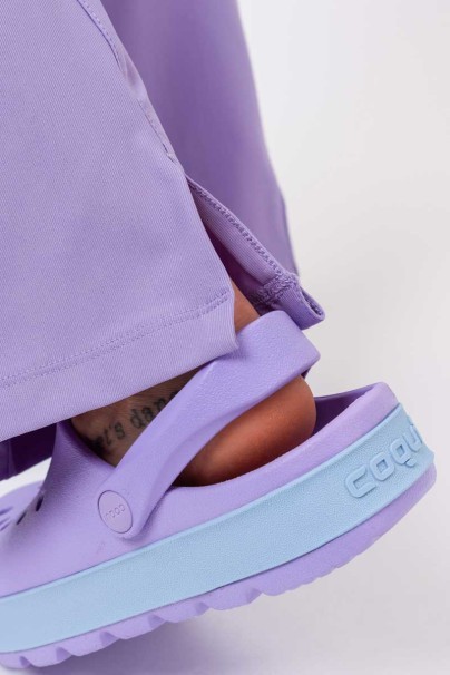 Spodnie medyczne damskie Maevn Embrace Nora lawendowe-8