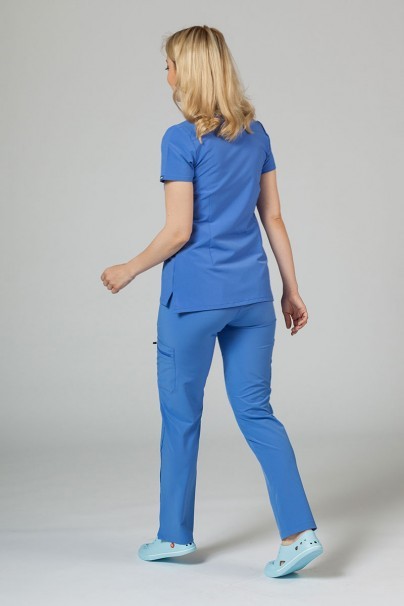 Bluza damska Adar Uniforms Notched klasyczny błękit-3