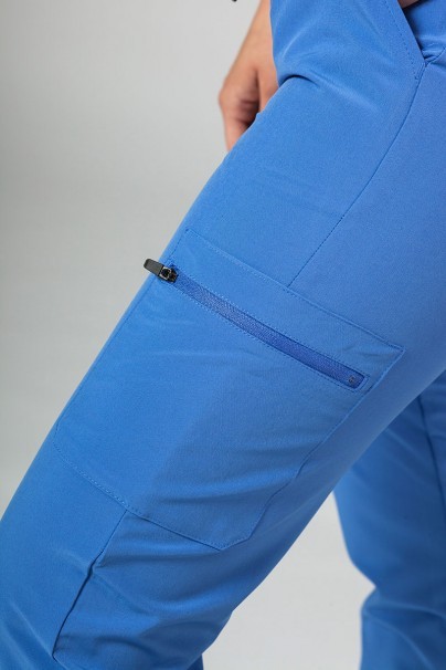 Spodnie damskie Adar Uniforms Skinny Leg Cargo klasyczny błękit-5