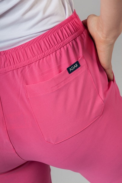 Spodnie damskie Adar Uniforms Skinny Leg Cargo różowe-8